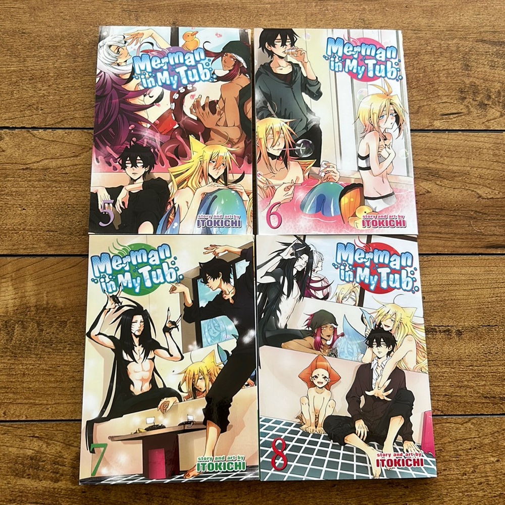 Merman in my tub mangas 5-8